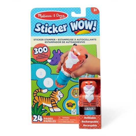 Activitati cu autocolante Sticker WOW Tigrisor - imagine 10